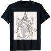 Vishnu As Matsya Fish Avatar God Hinduism Hindu T-Shirt