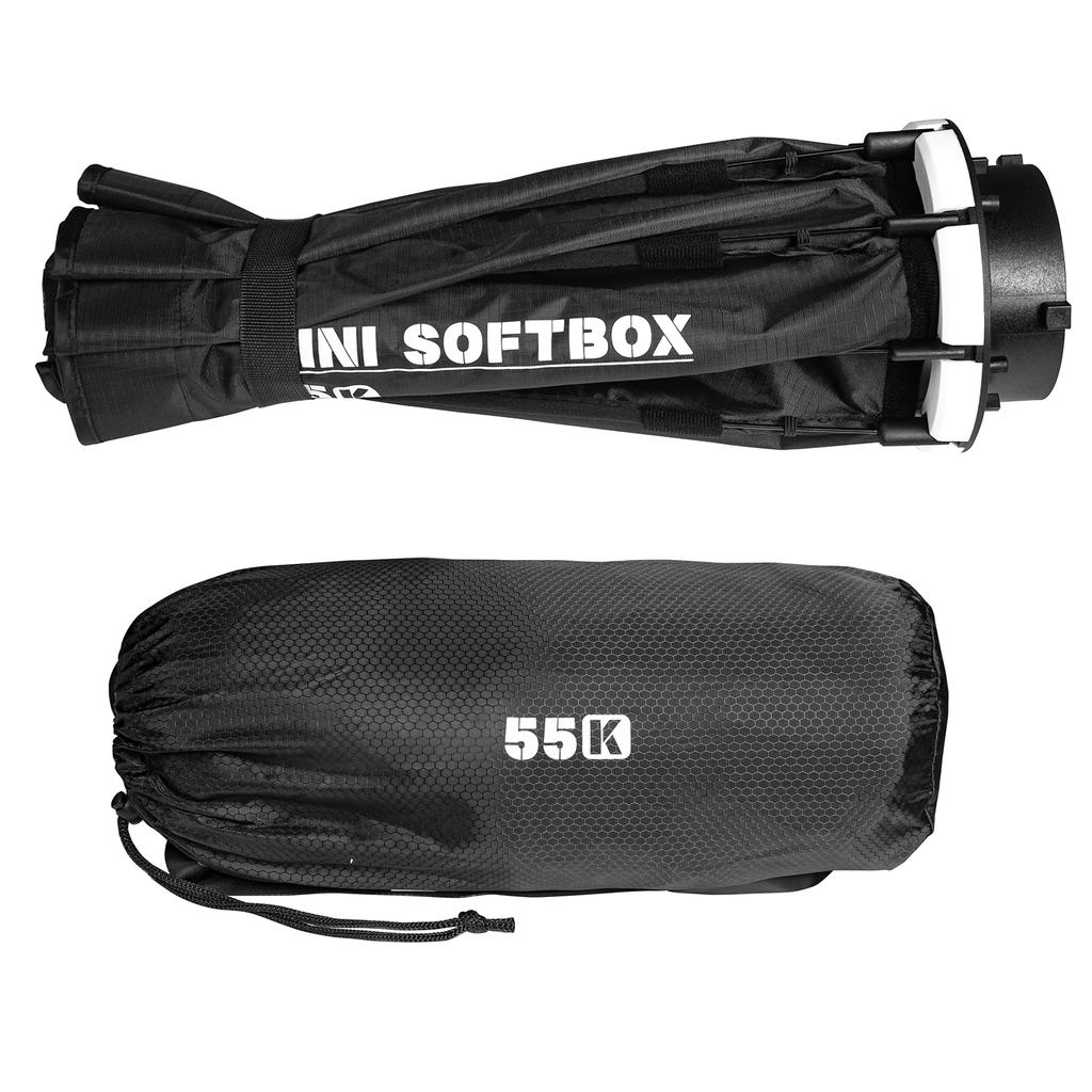 YnBox 55K 55cm 22in Octagon Photography Softbox with Bowens Mount Removeable Diffuser Carrying Bag for YONGNUO YNLUX100