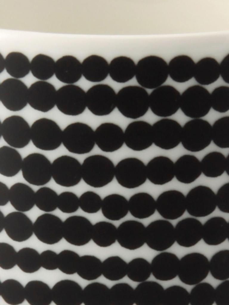 Marimekko Rasymatto Coffee Cup, Women's, 5215263163292, Black