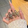 Exaggerated Open Ring Open Adjustable Women Ring Creative Hollow Flower Ring  Special Occasion