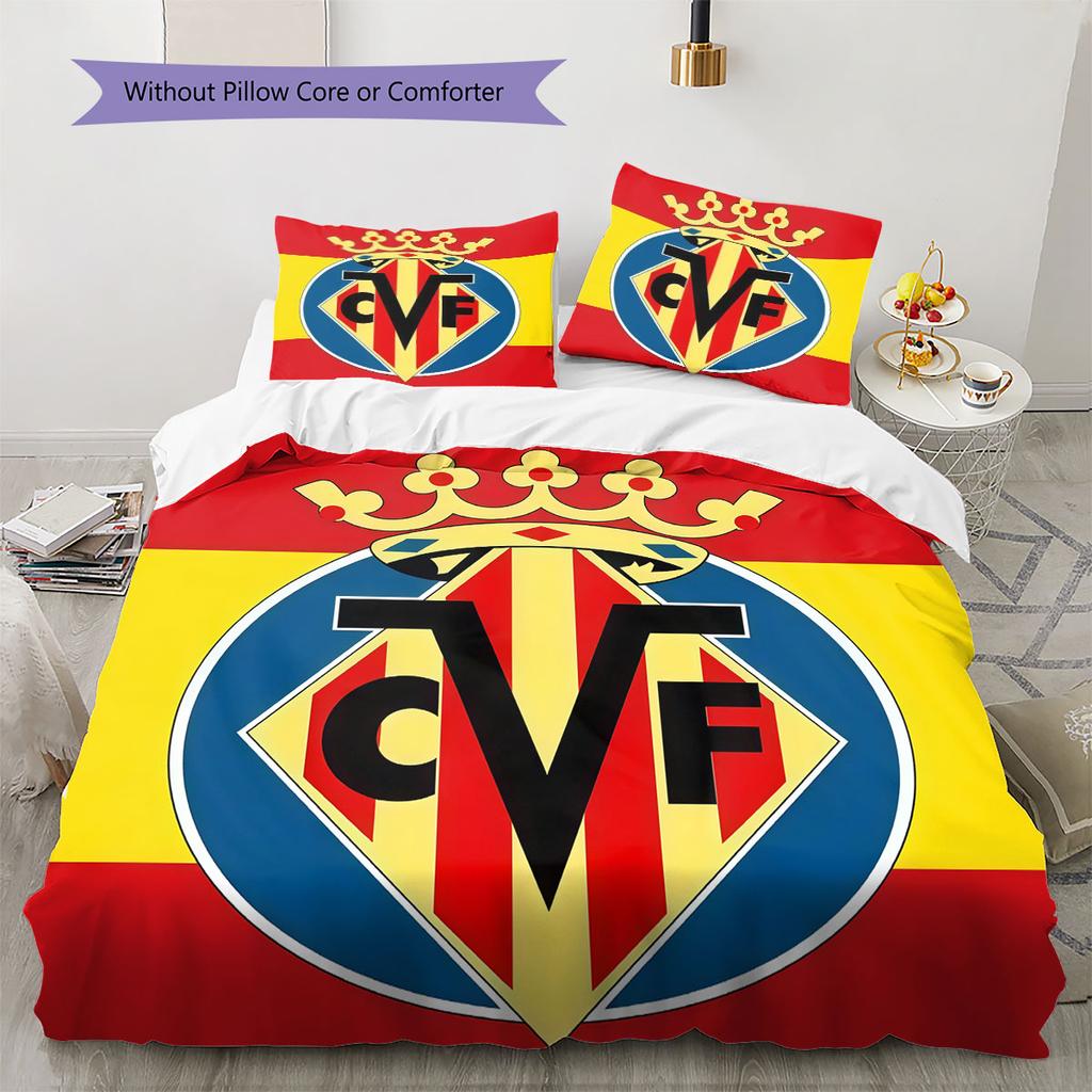 Villarreal Bedding Quilt Set Quilt Cover Pillowcase Home Decoration Birthday Gift (1 * duvet cover + 2 * pillowcase, without core)