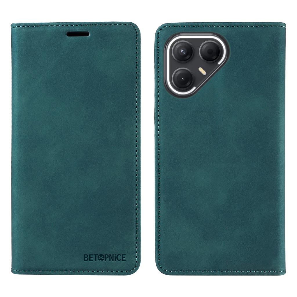 Für TECNO Pova 7 5G Hülle BETOPNICE Magnetverschluss RFID-Blockierendes Portemonnaie Ständer Leder Handyhülle