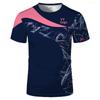 Men's Badminton Clothing T Shirt With YY Logo Tennis Short-Sleeved Training Uniform  Padel Sports Quick Dry Breathable Clothes