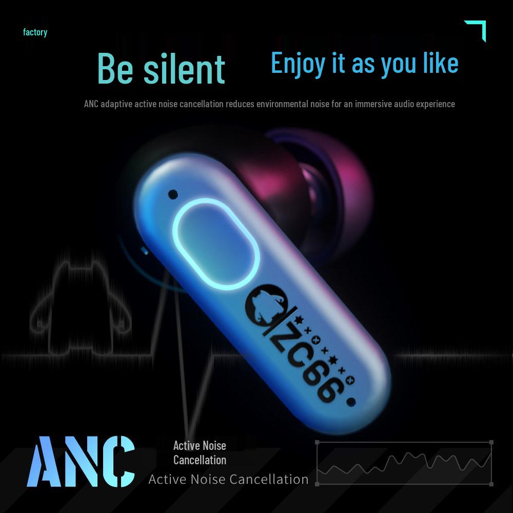 Devil Cat B5 Wireless Gaming Bluetooth Headphones: Low Latency, In-Ear, ANC, High Sound Quality.