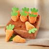 Carrot Snuffle Mat for Dogs Cats Puzzle Toy with Carrots for Small Medium Large Interactive Pet Stress Relief Dogs Chew Toys