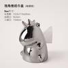 Creative INS Unicorn Ceramic Tissue Box Light Luxury Home Living Room Decoration Drawout Paper Box