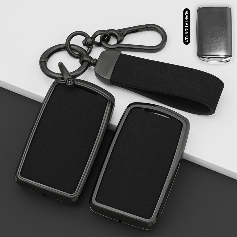 New Zinc Alloy Leather Car Key Case Cover Holder Protector Shell For Mazda 3 Axela Bp Cx-30 Dm G20 Mx-5 Mx30 X5 X9 Cx60 Cx90