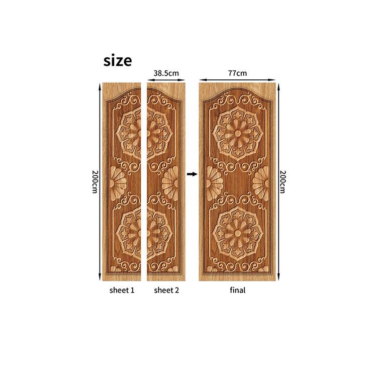3D Deursticker Dark Cloud Zelfklevende Muurschildering Woondecoratie Muurstickers Slaapkamer Woonkamer Verwijderbare Poster Art Stickers-90x200cm