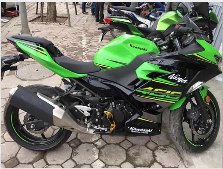 Ninja 400 (2017-2019) Engine Protection Block & Rubber Side Cover