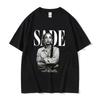 90s Singer S-Sade Print Graphic T Shirt Women Hip Hop Vintage Short Sleeve T-shirts Streetwear