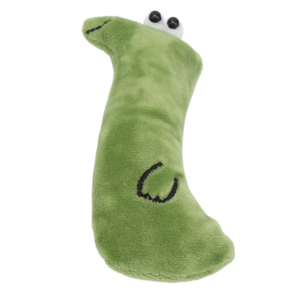 Animal Shape Pet Plush Chew Toy Small Cat Catnip Filled Playing Teething Bite Toys