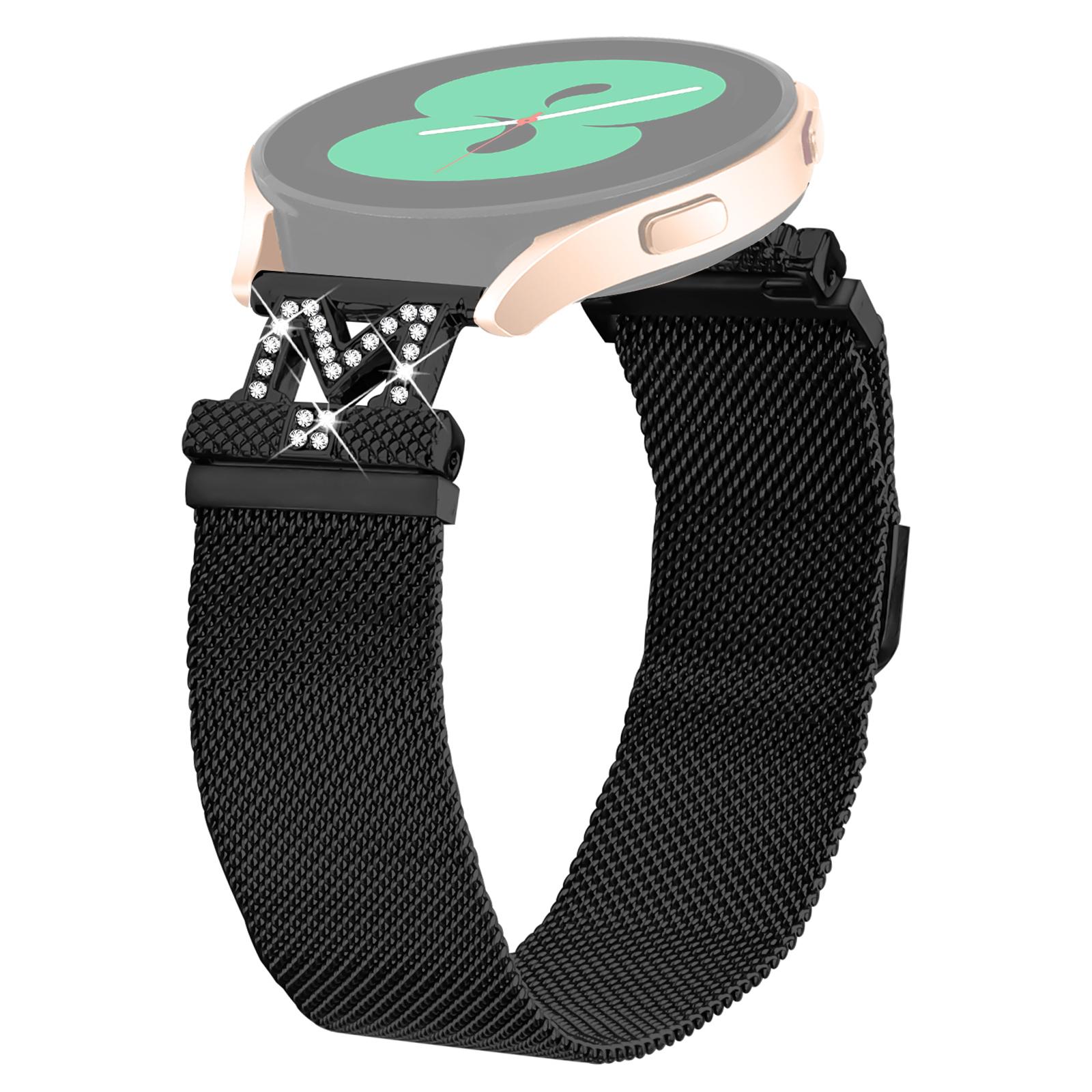 

M-Type Milanese Bands for TicWatch E Stainless Steel Metal Strap Black