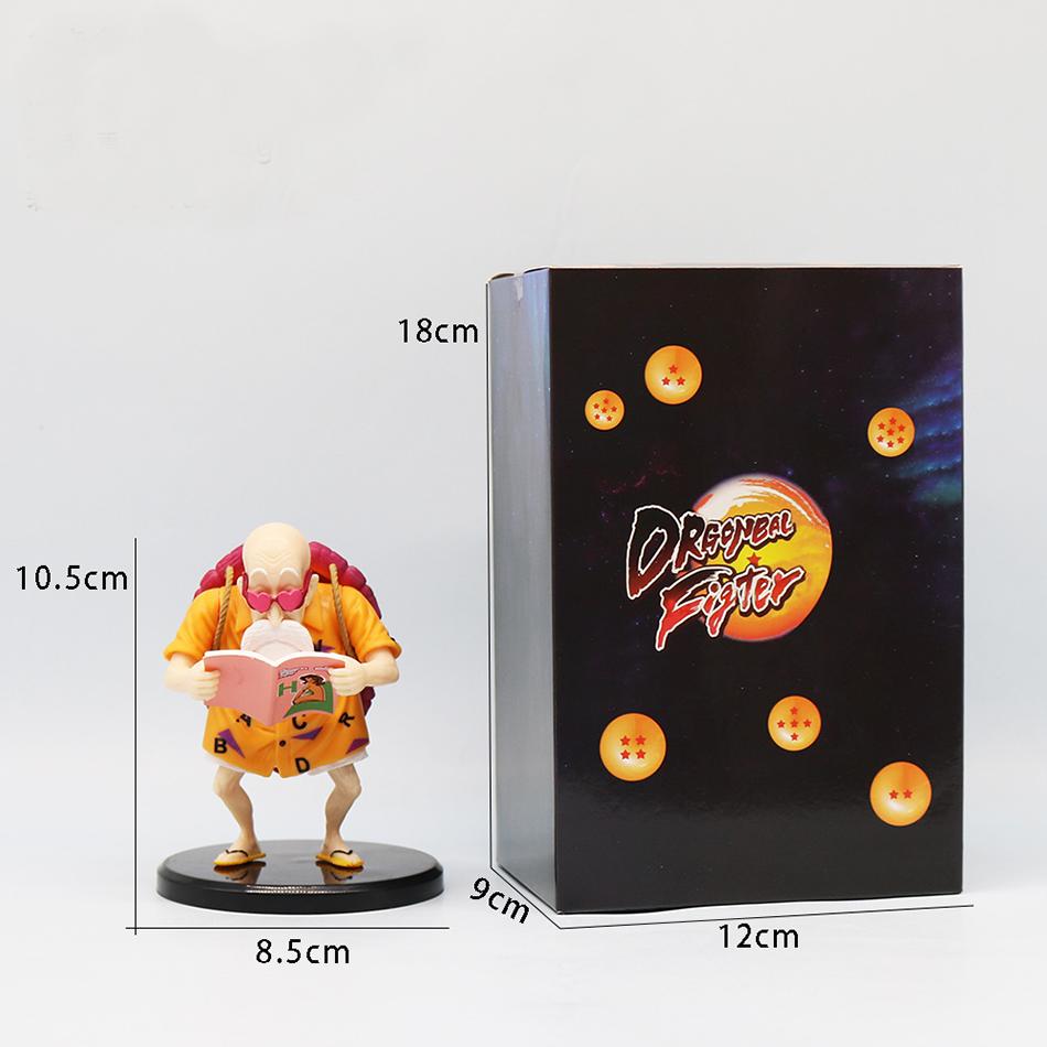 Dragon Ball Z Anime Figure Biye gesture lecherous Master Roshi Kame Sennin PVC Collection Decoration Action Figurine Toy Gift