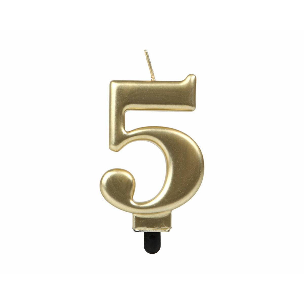 

Свеча номер 5 TU прозрачный