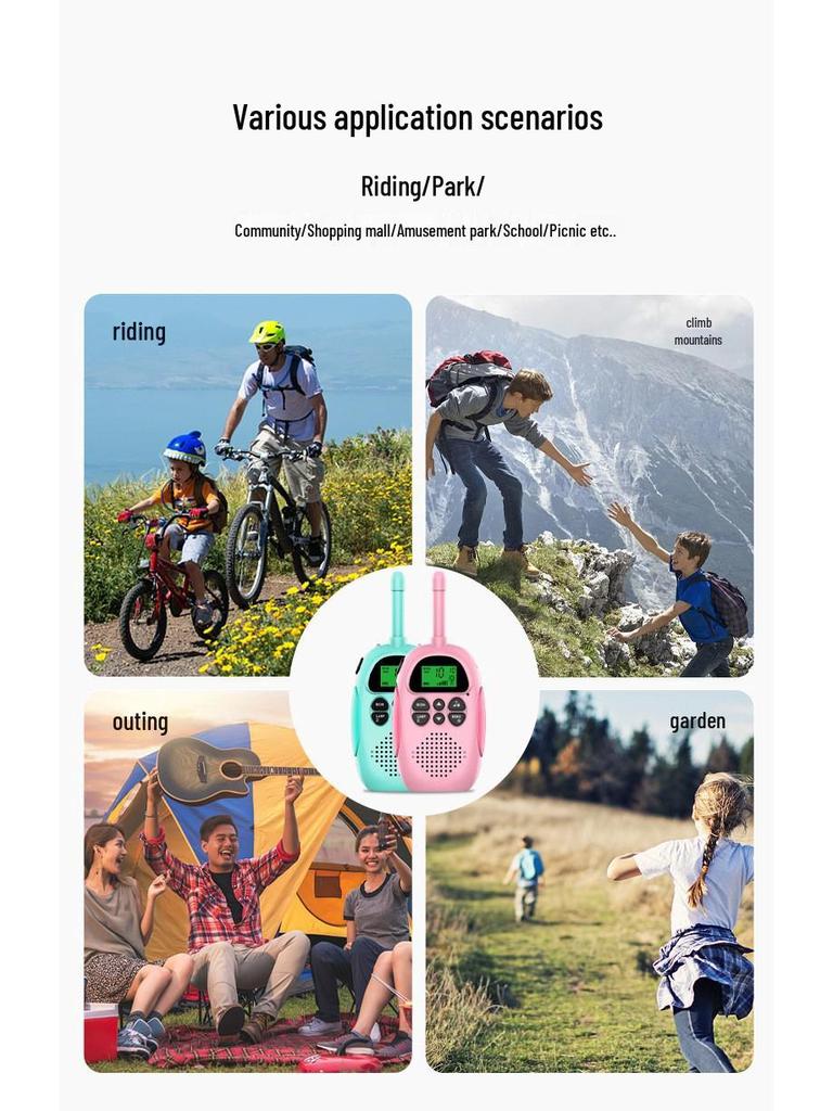 Mini DJ100 Cross-Border Walkie-Talkie: 3km Range, Parent-Child Interactive Educational Toy