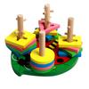 Wooden Sorting Stacking Puzzle Brain-boosting Animal Shapes for Kids' Hand-eye Coordination Educational Toy for Boys Girls