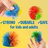 Regenbogen Silikon Pompon Ball Kinder Sensorisches Spielzeug