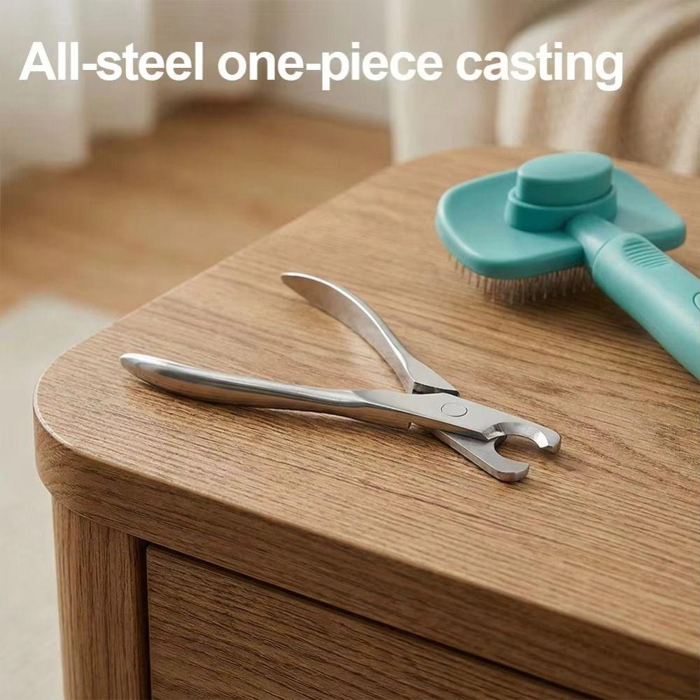 Heavy Duty Dog Nail Cutter Nonslip Handle Cat Nail Trimmer Pet Grooming Tool Cat Claw Grooming