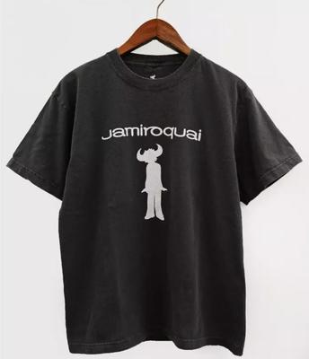 Jamiroquai Band 90er Grafik Kurzarm Unisex Neues Schwarzes T-Shirt S-5XL Unisex T-Shirt