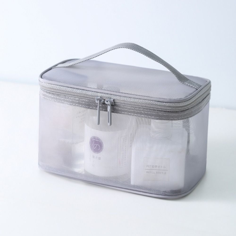 1/2/3 Layers Cosmetic Storage Bag Cosmetic Case Toiletries Organizer Handbag Travel