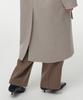 Musinsa Standard Woman Women'S Cashmere Blend Handmade Double Coat [Oatmeal]