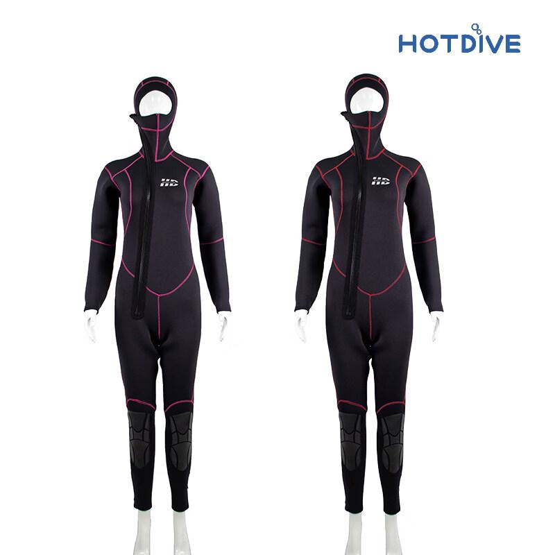 HOTDIVE 5mm Thermal One-Piece Scuba Wetsuit XL