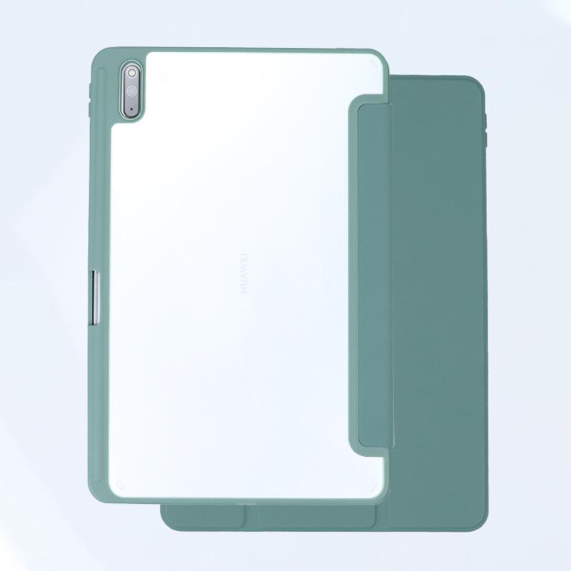Huawei MatePad SE11 Tablet Case: Protective Tri-Fold Shell with Pen Slot for 24 Models, Pro 10.8, and 11.5S