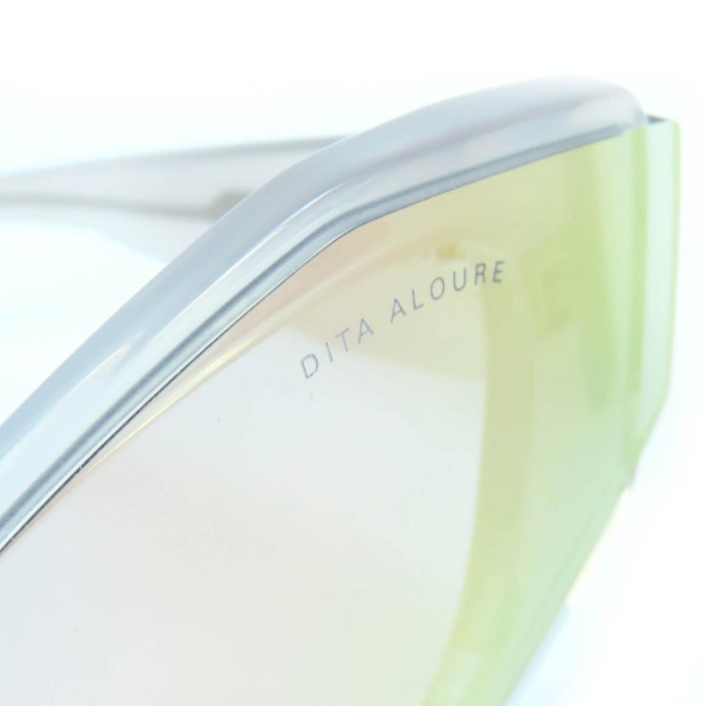 Uitstekende DITA zonnebril ALOURE Side Cut Bril Mat Grijs heren DTS740-A-03 Gebruikt