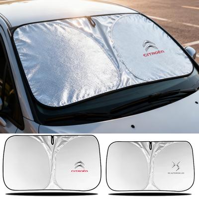Windshield Sunshade Car Window Sun Shade Cover Auto Sun Visor For C1 C2 C3 C4 C4L C5 Berlingo Picasso C-ELYSEE DS DS4 C8