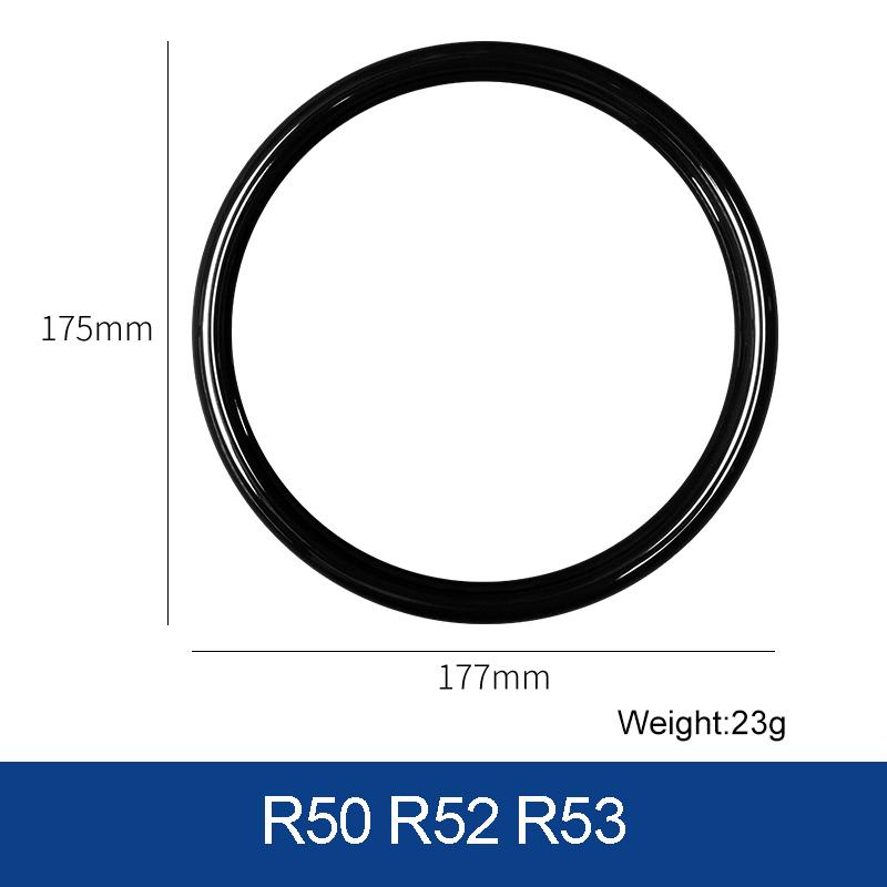 

for Mini Cooper R50 R52 R53 2001 2002 2003 2004 2005 2006 Speedometer Trim Ring Cover Car Styling Accessories Decoration Sticker чёрный