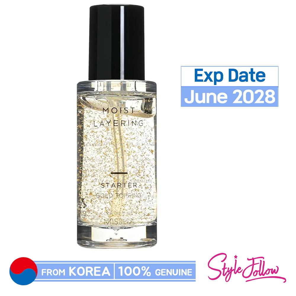 

[MISSHA] Moist Layering Starter [Золотой топпинг] 30 мл 1pc + Sample Gifts