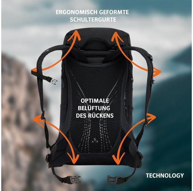 Рюкзак Vaude Jura 24 schwarz (47272-010)