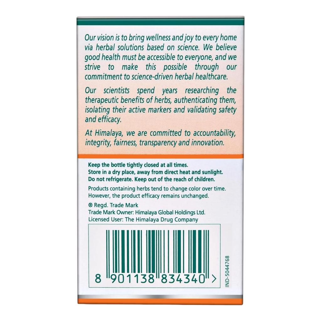Himalaya Herbals Gokshura 60 Tablets for Stamina, Drive & Vitality Support with 250mg Herbal Extract