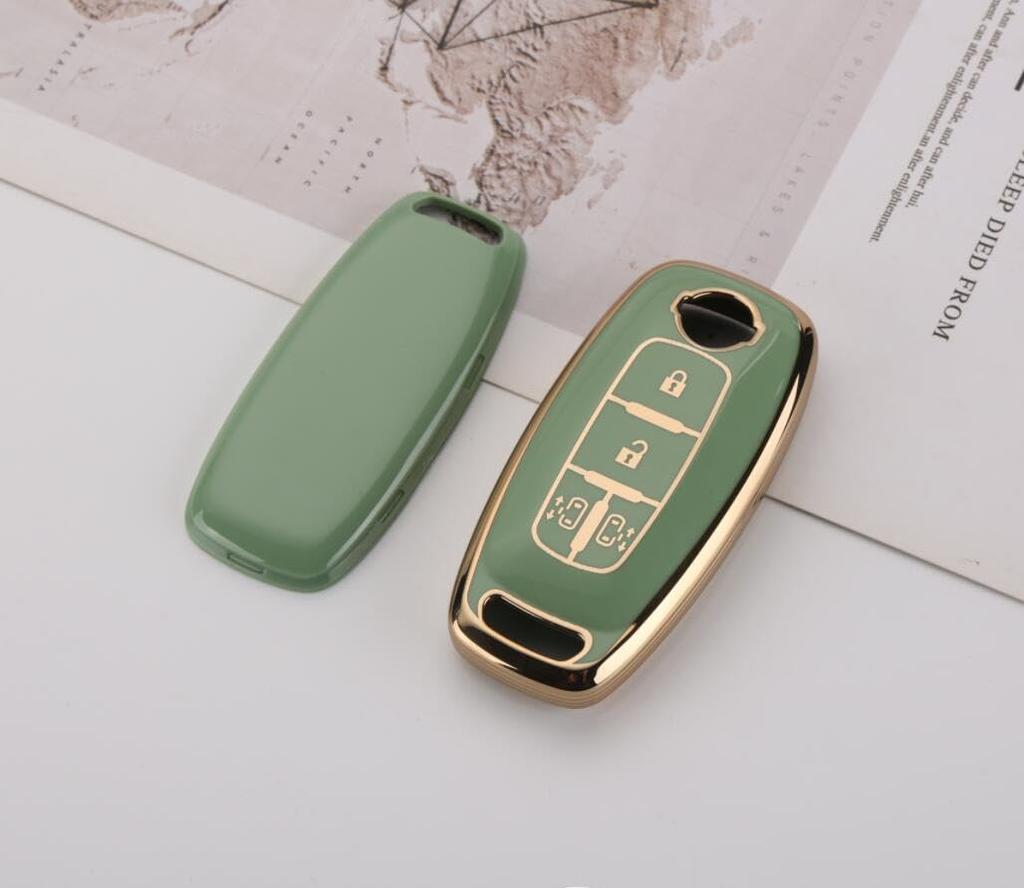 Kinotaka New Serena Key Case for Nissan Compatible Nissan Serena C28 Series Double Sided