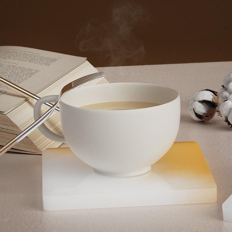 Versatile Silicone Casting Mold Epoxy Resin Mold Versatile Round/Square Coaster Ornaments Mould Jewelry Making Tool