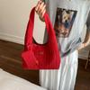 Large Capacity Underarm Bag Women's New Summer Commuter Canvas Bag Versatile Student Shoulder Tote Bag