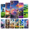 Japanese Landscape Soft TPU Phone Case For Xiaomi Redmi Note 15 14 13 12 4G 10 11 Pro Plus 5G 14C 13C 12C 10C 9A Cover