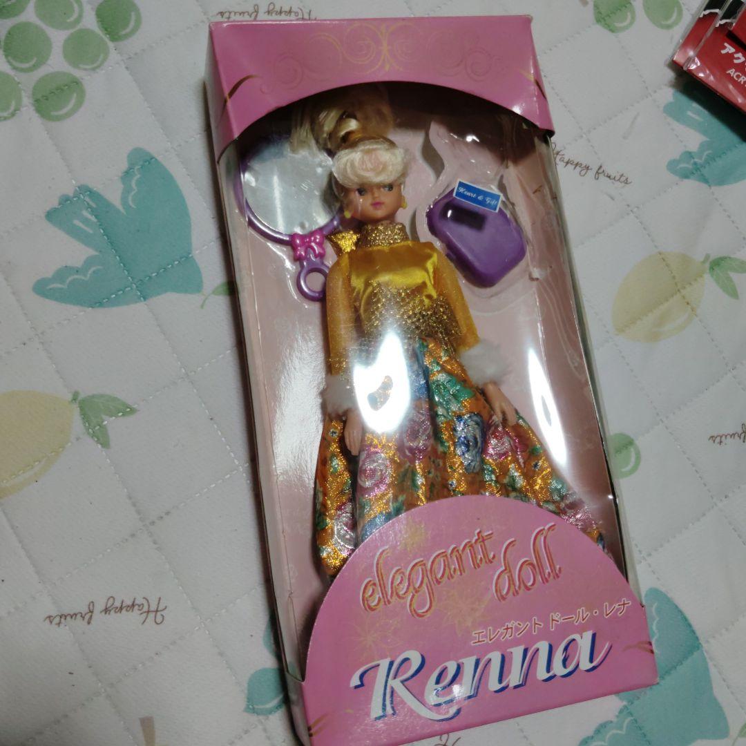 

[USED] Elegant Doll Rena Renna Doll Rare 90 s Licca-chan Barbie Doll