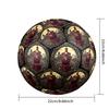 Steam Locomotive Art Round Football Size 5 Adult Ball Suitable for Training Matches and Outdoor Team.