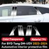 TPU Panel Film Dashboard Protective Sticker Interior Anti-Scratch Car Accessories For BYD TANG DM-i EV  2024