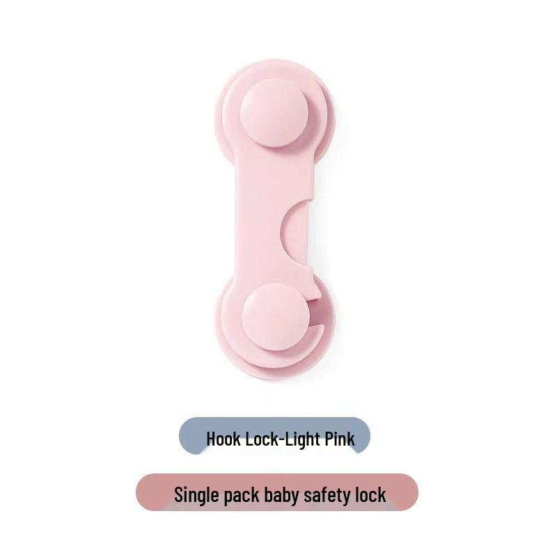 Child Safety Invisible Drawer & Cabinet Lock - Baby Proofing Anti-Pinch Design for Refrigerators and Doors