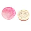 2Pcs Love Heart Seal Stamp, Wedding Themed Seal Stamp Head for Seal Invitations, Valentines Card, Package Embellishment
