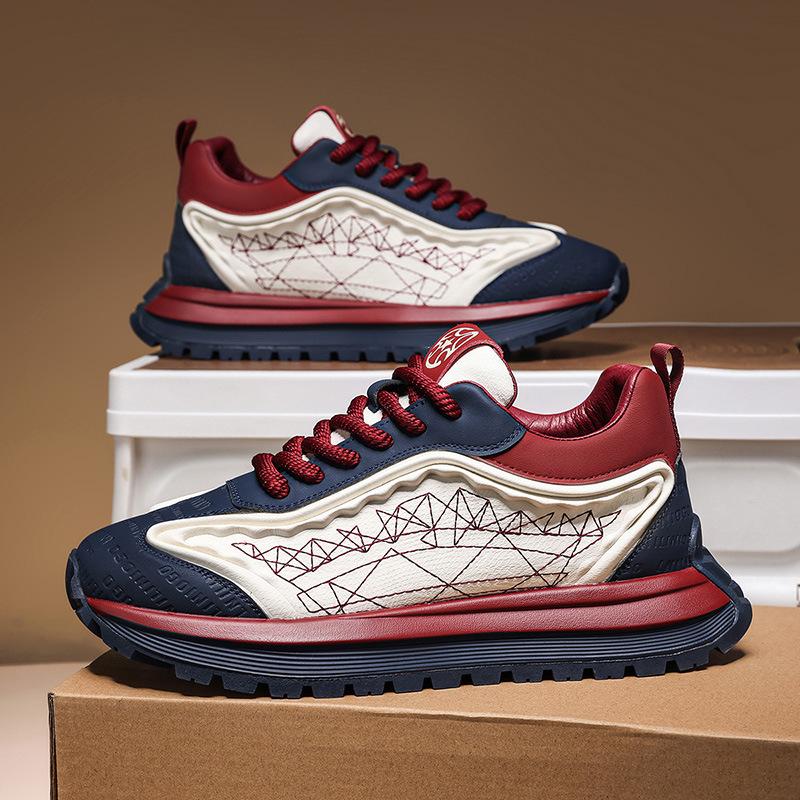 Pantofi populari pentru bărbați primăvară nouă modă trendy marcă versatil casual pantofi Forrest Gump alergare sport cu talpă groasă pantofi de stradă prăjiți pantofi de tată