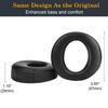 SOULWIT Replacement Ear Pads for Sony Platinum Wireless Playstation PS4 Premium Wireless Surround Headset (2018 Model CUHJ-15005) (Black)
