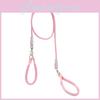 Nylon-Halsband und Leine für Haustiere für kleine Hunde mit ausziehbarer Funktion zum Spazierengehen und Trainieren