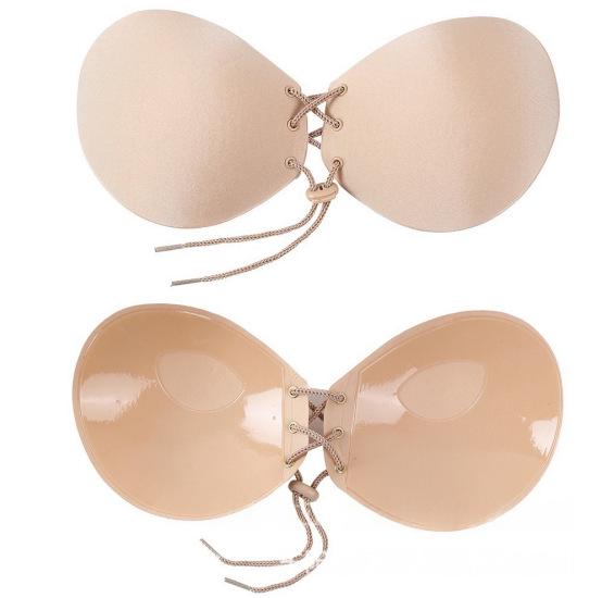 Pasties Reggiseno Silicone Senza Spalline Invisibili - Copri Capezzoli Rotondi Traspiranti per Matrimonio e Abiti Canottiera