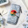 Vintage Surf Print Long Wallet Multi Card Slot Daily Casual Purse For Tropical Summer
