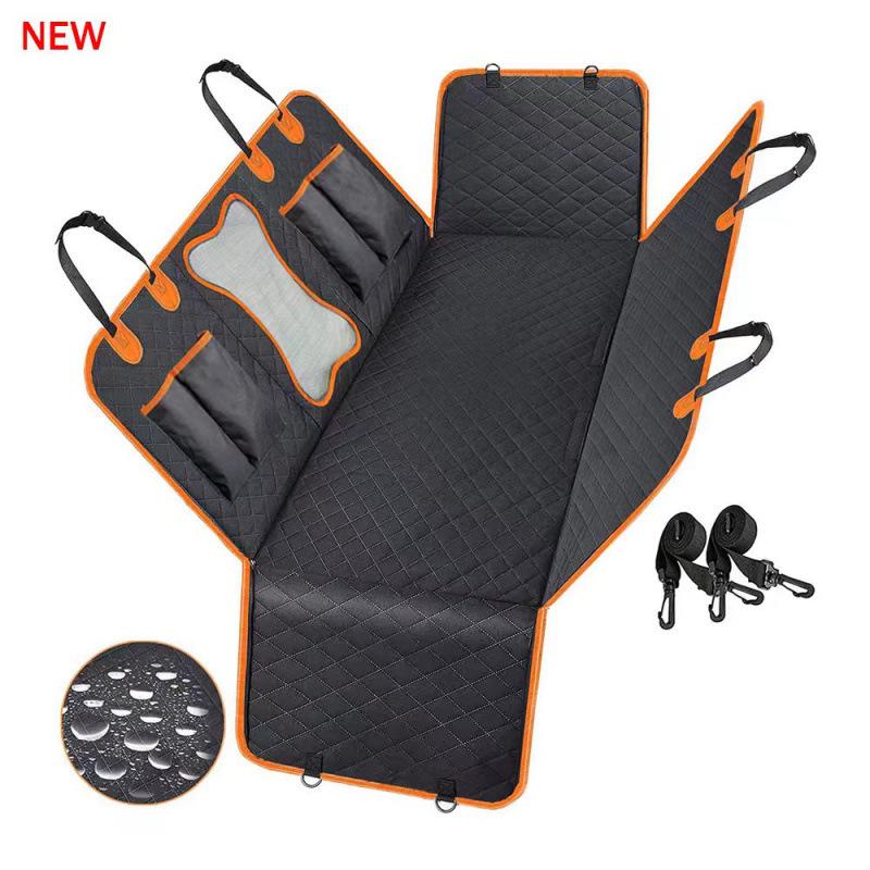Pet Car Seat Cover & Dog Bed: Anti-Stain Back or Front Seat Protector for Medium & Large Dogs