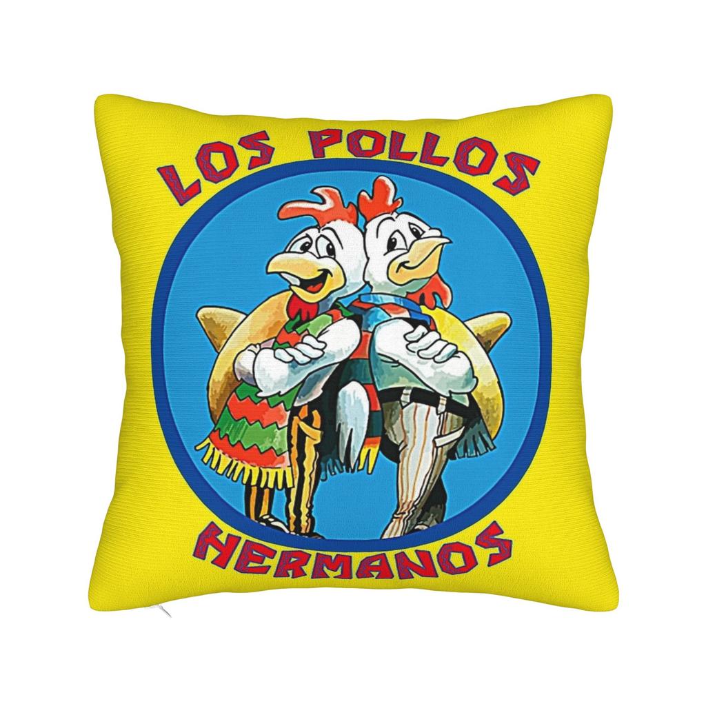 Los Pollos Hermanos Kissenbezug Bequemer Kissenbezug für Sofa Heimdekoration Lustiger Kissenbezug