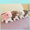 Adorable Plush Rabbit Toy Soft Stuffed Bunny Doll For Kids With Realistic Features